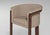 Not Yet Made - Made To Order Agnes Bar Stool in Walnut and Teal Wool Fabric by Javier Gomez For Sale - Image 5 of 6