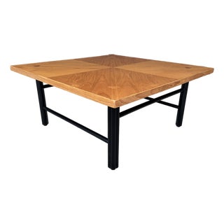 Baker Far East Square Mahogany Coffee Table For Sale