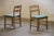 Danish Brutalist Oak Razorblade Dining Chairs attributed to Henning Kjærnulf, 1960s, Set of 6 For Sale - Image 12 of 15