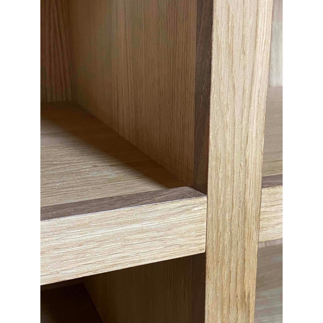 Wood Abstract One Sideboard by Mascia Meccani for Meccani Design For Sale - Image 7 of 8