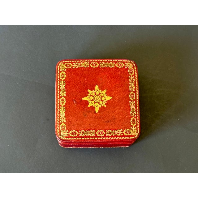 Small Decorative Italian Leather Trinket Box For Sale - Image 10 of 10