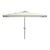 Elegant 6.5x10 Rectangle Umbrella - Beige/White For Sale