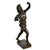 Brown 19th Century Grand Tour Bronze Faun after the Pompeii House of the Faun For Sale - Image 8 of 8