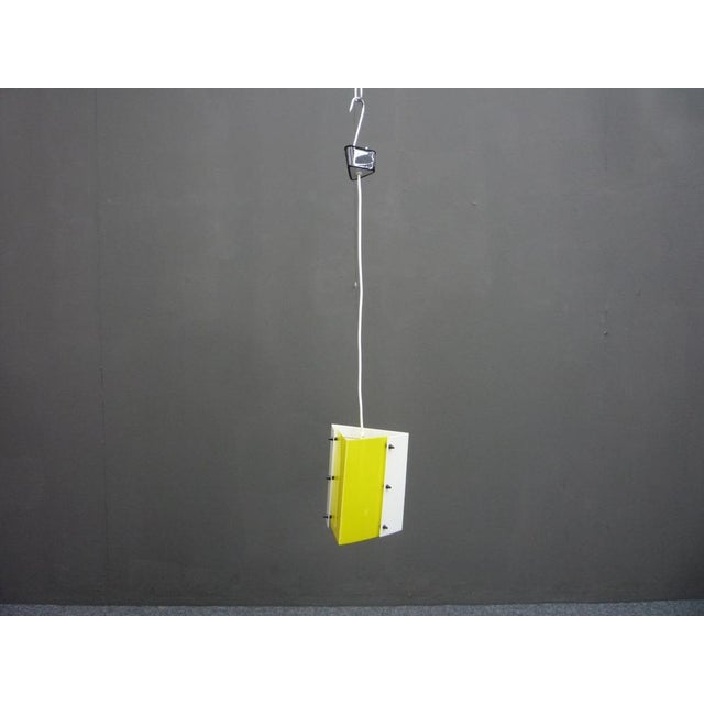 Space Age Acylic Glass Pendant Lamp, 1950s For Sale - Image 4 of 13