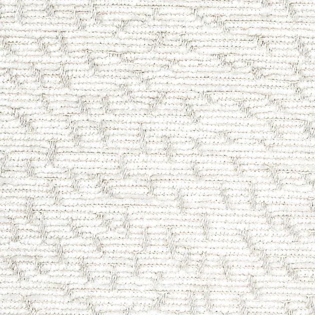 Mid-Century Modern Schumacher X Caroline Z Hurley Menemsha Fabric in Ivory For Sale - Image 3 of 4