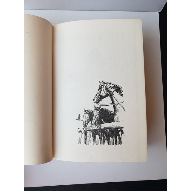 Mid 20th Century Vintage 1965 Children's Illustrated Big Book of Favorite Horse Stories Hardcover Book For Sale - Image 5 of 11