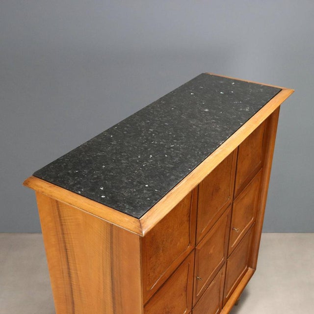 Vintage Sideboard in Walnut, 1950s For Sale - Image 11 of 13