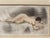 Vintage French erotic art print by Gustave Brisgand, published in Paris circa 1930 by Ducher et Mathieu (35 Boulevard des...