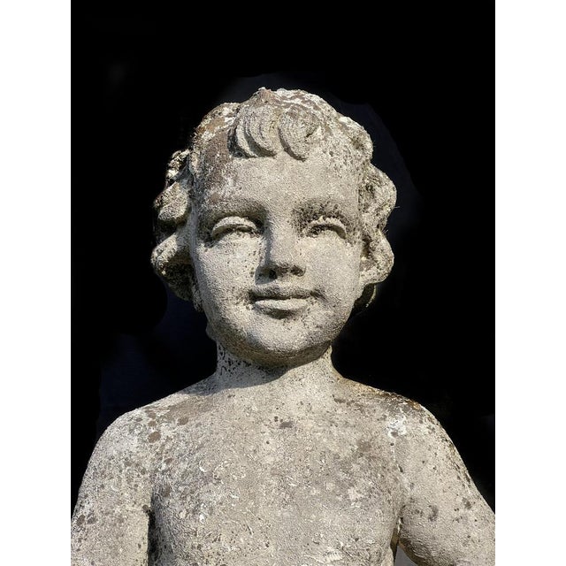 Garden Sculpture in Vicenza Stone, 1960s For Sale - Image 12 of 13