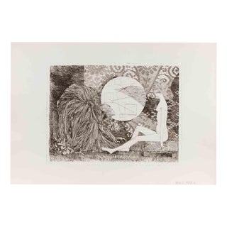 Leo Guida, The Encounter, 1970s, Etching For Sale