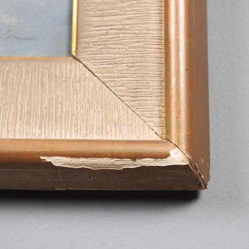 Anna Bocca, Landscape, Oil on Board, Framed For Sale - Image 10 of 14