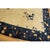 1920s Rectangle Hand Knotted Wool Antique Open Field Medallion Blue Large Rug For Sale - Image 10 of 11