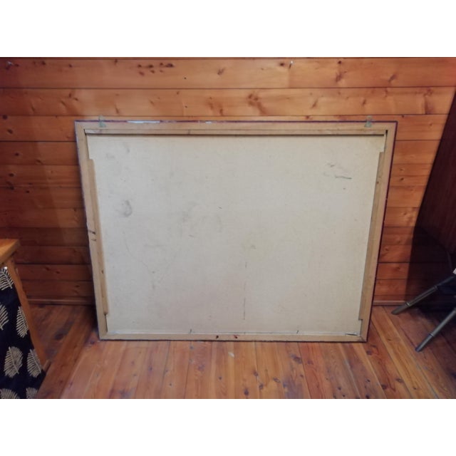 1960s South Asian Silk Painting, 1960s For Sale - Image 5 of 16