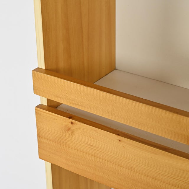 Hanging China Cabinet by Charlotte Perriand for Les Arcs, 1970s For Sale - Image 6 of 10