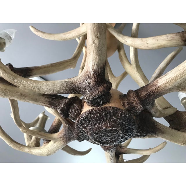 Restoration Hardware Adirondack Antler Chandelier Chairish