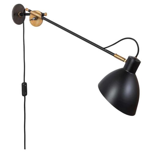 Black KH#1 Long Arm Wall Lamp by Sabina Grubbeson for Konsthantverk For Sale - Image 10 of 10