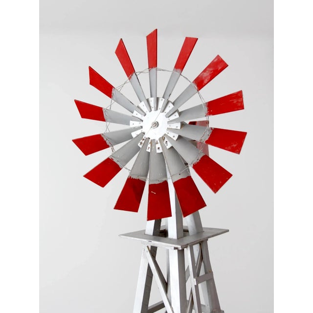 Vintage Garden Windmill For Sale - Image 6 of 9