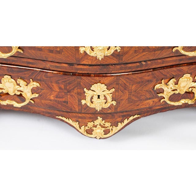 French Regency Ormolu Mounted Chest of Drawers, 18th Century For Sale - Image 9 of 18