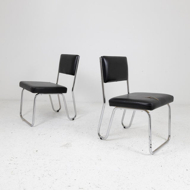 Rationalist Armchairs, 1950s, Set of 2 For Sale - Image 10 of 13