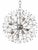 Mid-Century Modern Vintage Space Age Sputnik Chrome Chandelier, 1970s For Sale - Image 3 of 5