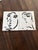 Abstract Set of 4 Peter Keil Black White Canvas Paintings For Sale - Image 3 of 5