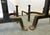 Early 1900's Addison Mizner Mediterranean/ Spanish Colonial Revival Hand Forged Wrought Iron Andirons - A Pair For Sale - Image 11 of 18