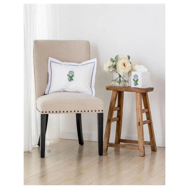 Park Man Boudoir Pillow Cover, Embroidered For Sale - Image 4 of 4