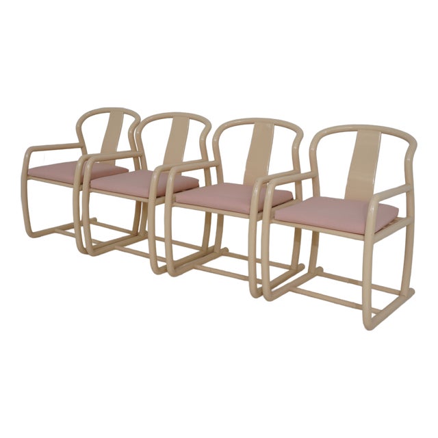 Italian Chairs by Tecnosedia, 1980s - Set of 4 For Sale