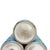 French Longwy Pottery Floral Decorated Triple Bud Vase, Signed, C1900 For Sale - Image 10 of 10