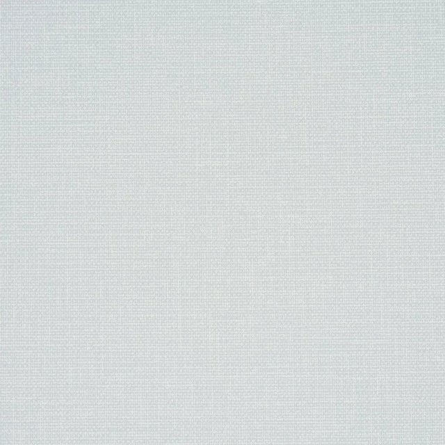 SAMPLE - Schumacher Linen Gesso Vinyl Wallpaper In Mist For Sale