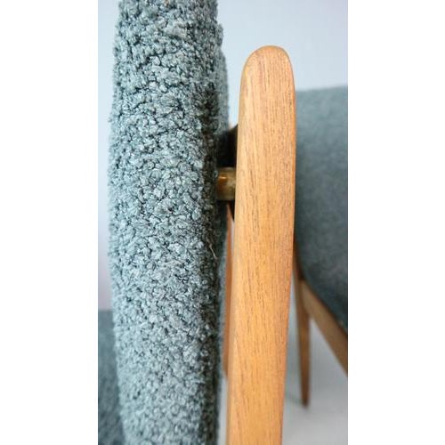 Wood Dining Chairs attributed to ISA Bergamo, 1960s, Set of 4 For Sale - Image 7 of 18