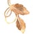 14 Karat Yellow Gold Freeform Leaf Brooch or Pin For Sale In New York - Image 6 of 8