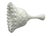 Vintage Fenton Silver Crest Spanish Lace Milk Glass Bell For Sale - Image 10 of 12