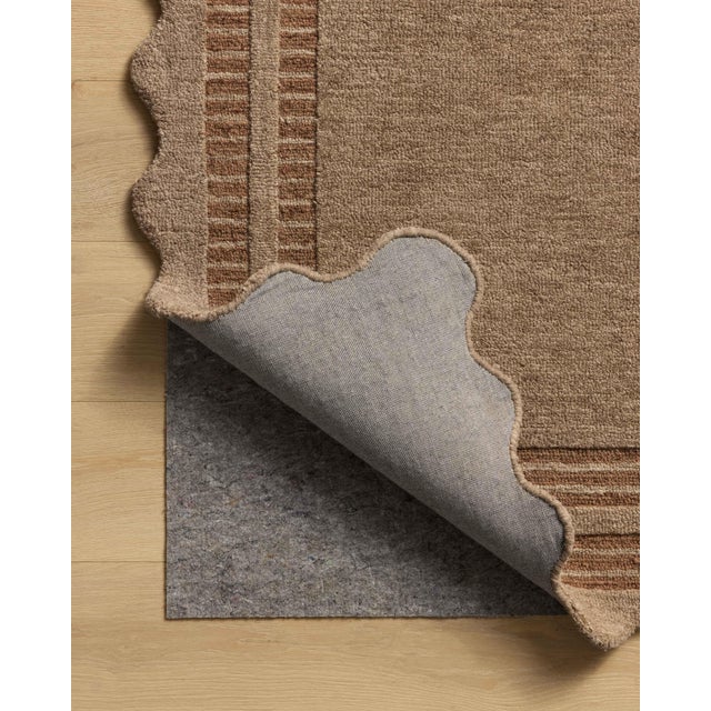 Chris Loves Julia x Loloi Scottie Mocha / Clay 9'-3" x 13' Area Rug For Sale In Dallas - Image 6 of 6