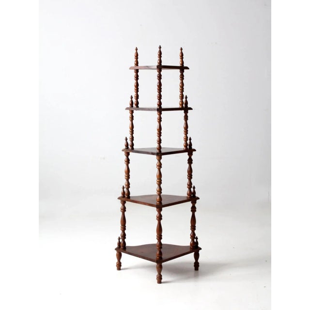 Antique Corner Shelf For Sale - Image 9 of 13