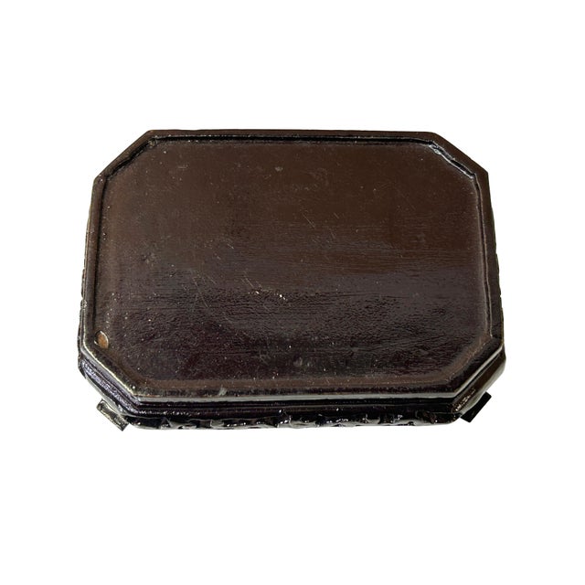 3.75" Medium Brown Wood Rectangular Shape Display Stand Riser Easel For Sale In San Francisco - Image 6 of 7