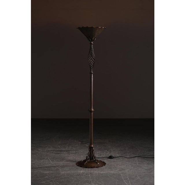 period: 1910s origin: The Netherlands dimensions: h167 x w40 x d40 cm material: wrought iron I have official proof of...