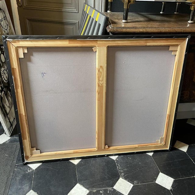 Denis Matemo, Market Scene, Charcoal on Canvas, 2016 For Sale - Image 11 of 17