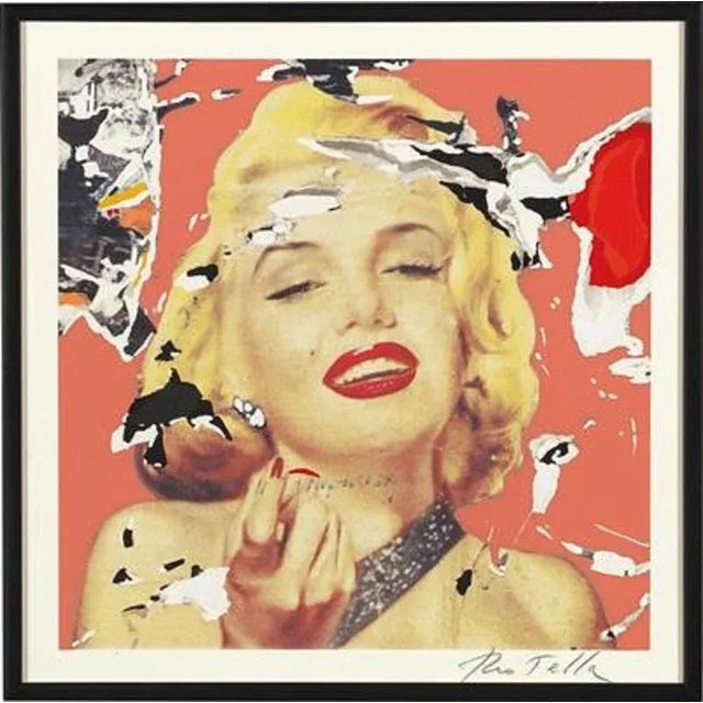 Marilyn, i Volti (I), 1998 Mimmo Rotella For Sale - Image 3 of 6