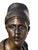 Very pretty and large bronze sculpture from the 1950s depicting a water carrier, unsigned.