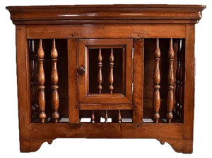 Small 19th Century Louis Philippe Walnut Panetiere