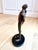 Bronze Signed Limited-Edition Modernist Cast Bronze Draped Female Sculpture, 7/21 For Sale - Image 8 of 12