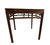 The square table has this distinctive