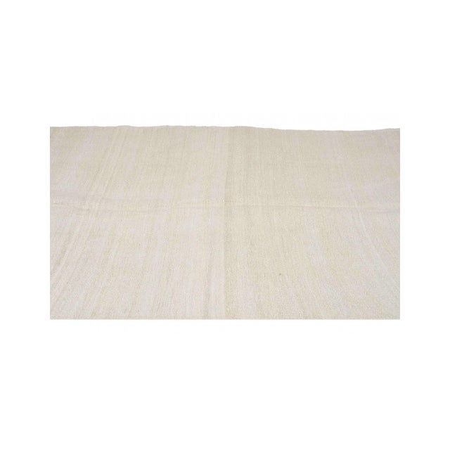 Vintage Turkish Hemp Kilim Rug - 4`4" X 11`3" For Sale - Image 4 of 6