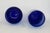 Mid 20th Century Cobalt Blue Glass Tumblers Bar Cups Mid Century Modern Drinkware - Set of 13 For Sale - Image 9 of 16