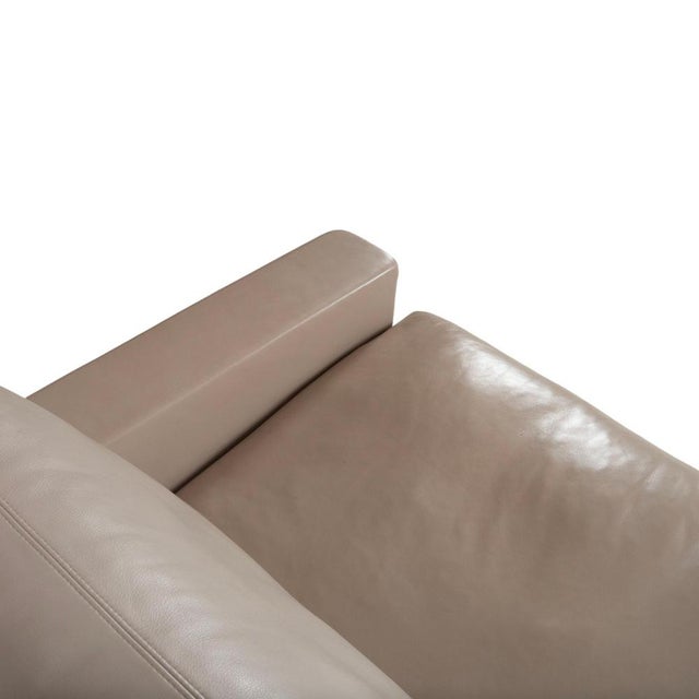 Erpo CL 500 Three-Seater Sofa in Leather For Sale - Image 5 of 12