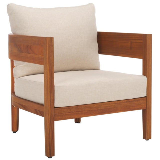 Theo Club Chairs in Natural/Taupe, Set of 2 For Sale In Philadelphia - Image 6 of 10