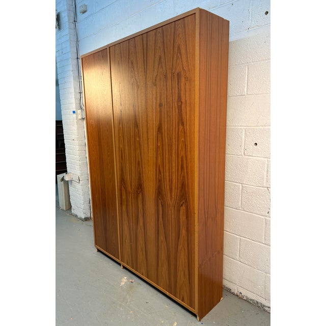 Late 20th Century Mid-Century Modern Danish Teak Bookcase For Sale - Image 11 of 12