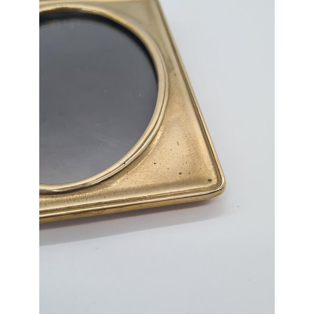 Vintage Brass Picture Frames, 1940s, Set of 2 For Sale - Image 9 of 12