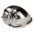 Scotch Bonnet fully silvered 4". Creel and Gow has been working with the same atelier in Rome, Italy for over 20 years to...